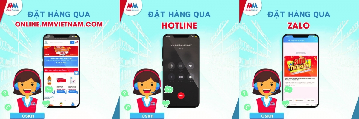 MM Mega Market Vietnam promotes online shopping solutions